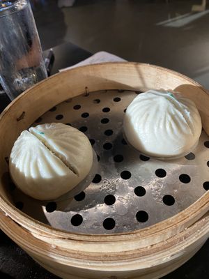 Vegan buns  at Din Tai Fung - 46th St in Seattle