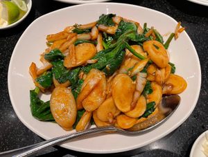 vegan rice cakes   at Din Tai Fung - 46th St in Seattle