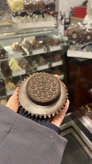   at Rocky Mountain Chocolate  in Whistler