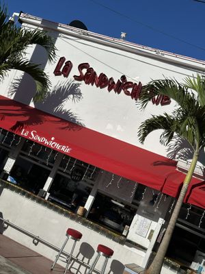   at La Sandwicherie in Miami Beach