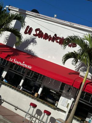   at La Sandwicherie in Miami Beach