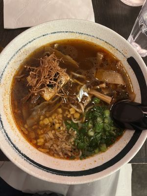 Vegan ramen  at Ramenwell in San Francisco