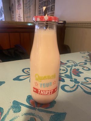 Soy milkshake  at Granny's Kitchen in Lampeter