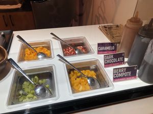 Toppings at Mahalo Acai in Makati