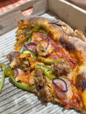 Vegan Meatless Lover Pizza  at Crosta Pizzeria in Makati