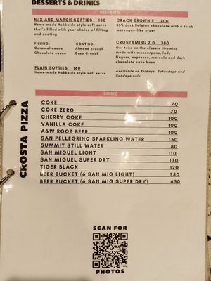  at Crosta Pizzeria in Makati