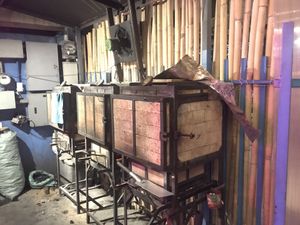 Ovens at Crosta Pizzeria in Makati