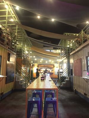 The Social on Ebro. Crosta pizzeria is the stall on the rightmost of this photo. at Crosta Pizzeria in Makati