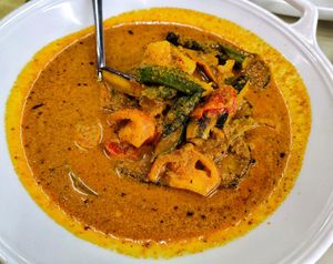 nyonya fish at Big Veggie in Kuching