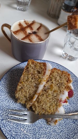 Pistache cake at Down Town  in Nijmegen