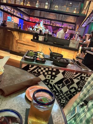 Tableside guac, could adjust amount of chilli  at Universal Studios - Antojitos Authentic Mexican Food in Orlando