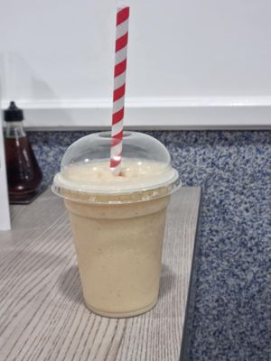 Banana milkshake   at Captain Cod in Boston