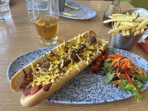 Meatball sub   at Whins Kitchen in Wheelton