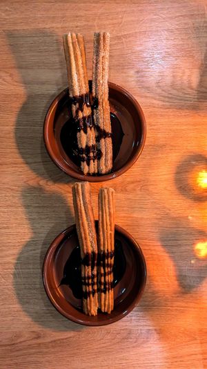 Churros at Whins Kitchen in Wheelton