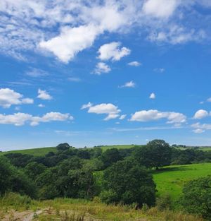 Not a bad view for Sunday lunch 🥗  at Whins Kitchen in Wheelton