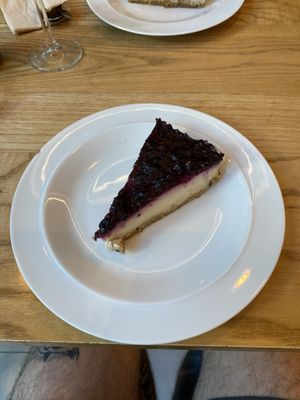 Cheese cake at DaTerra - Parque das Nações in Lisbon