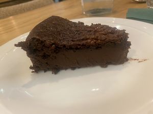 Chocolate cake   at DaTerra - Parque das Nações in Lisbon