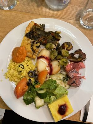 Salads  at DaTerra - Parque das Nações in Lisbon