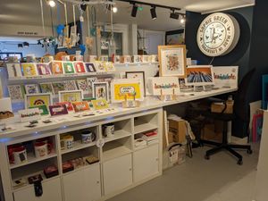 Workshop upstairs at MerseyMade in Liverpool