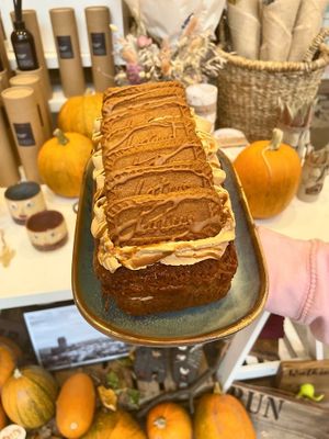 Lotus Biscoff Cake - Vegan  at MerseyMade in Liverpool