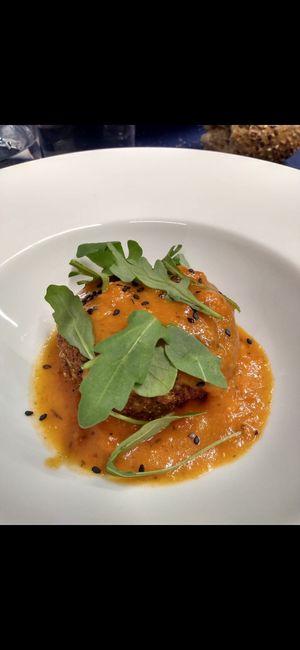 Hamburguesa at L'Encant Vegetaria in Barcelona