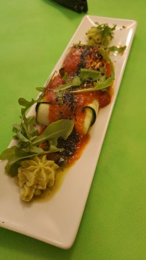 Omg this was so damn good. I think I'll try to make it myself. Yum!! at L'Encant Vegetaria in Barcelona