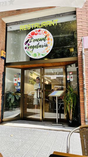   at L'Encant Vegetaria in Barcelona