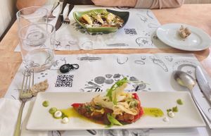   at L'Encant Vegetaria in Barcelona