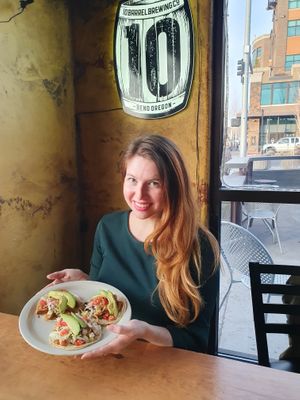 Kona Style Vegan Chicken Tacos  at The Point in Bend