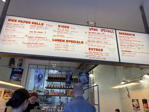 Menu June 2022  at Knees to Chin in Brussels