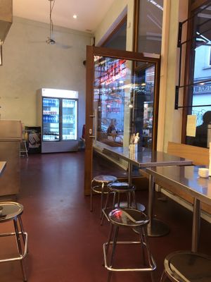 Inside  at Knees to Chin in Brussels