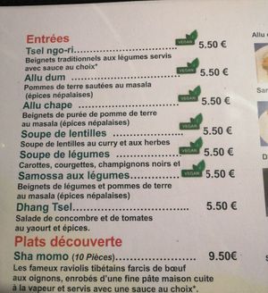 Les entrées vegan at Karma in Nancy