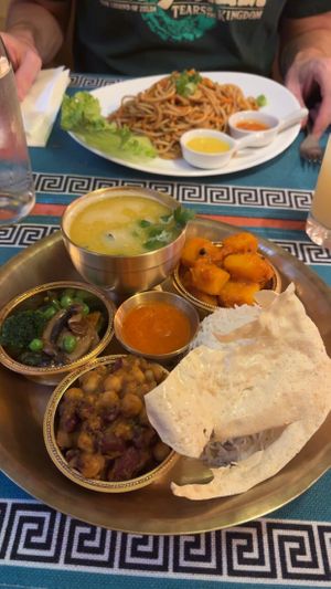 Thali vegan   at Karma in Nancy