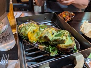 Basil tofu at Bhaji Pala in Gatley