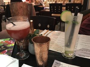 Cocktail and mocktail   at Bhaji Pala in Gatley