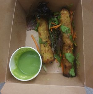 Veg Seekh Kebab at Bhaji Pala in Gatley