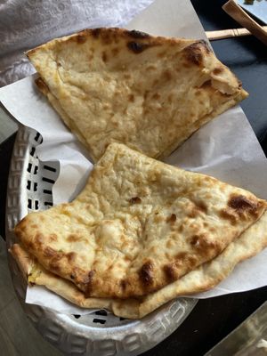 Cheese Kulcha Naan  at Bhaji Pala in Gatley