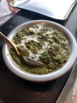 Tofu Palak  at Bhaji Pala in Gatley