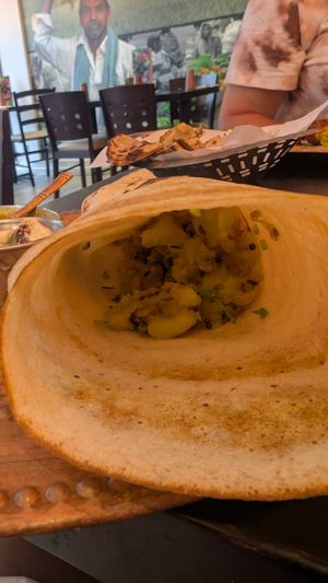 Masala Dosa at Bhaji Pala in Gatley