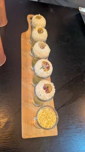 Pani puri at Bhaji Pala in Gatley