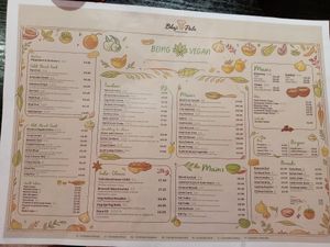 Great Menu at Bhaji Pala in Gatley