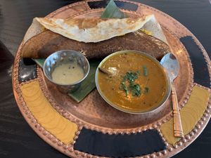 Masala Dosa at Bhaji Pala in Gatley
