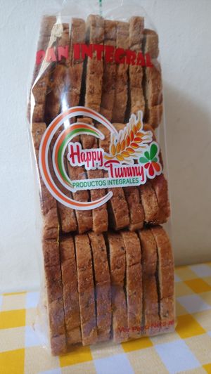 Tostadas integrales: Harina Integral y endulzado con panela. at Happy Tummy in Neiva