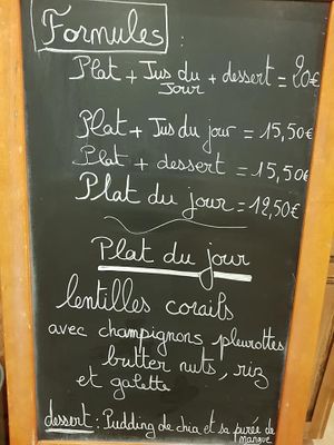 Formules at L'ours Herbivore in Saint-brieuc