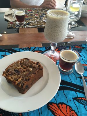 Desserts at L'ours Herbivore in Saint-brieuc