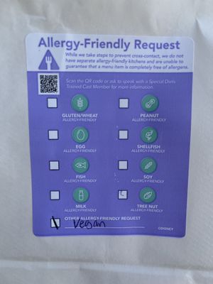 Vegan Beignets Cooked Separately with Care  at Scat Cat's Club in Orlando