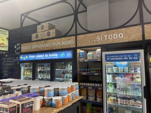 Fresh juices  at Mora Mora - Condesa in Mexico City