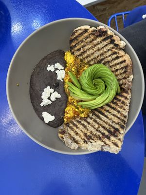 tofu machada  at Mora Mora - Condesa in Mexico City