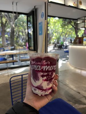 açaí colada   at Mora Mora - Condesa in Mexico City