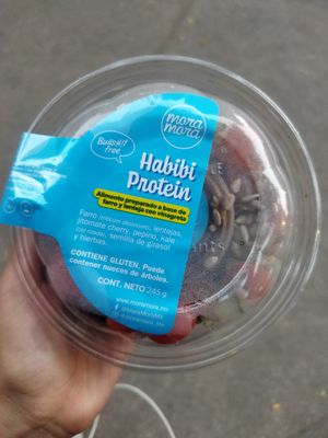 Habibi protein at Mora Mora - Condesa in Mexico City